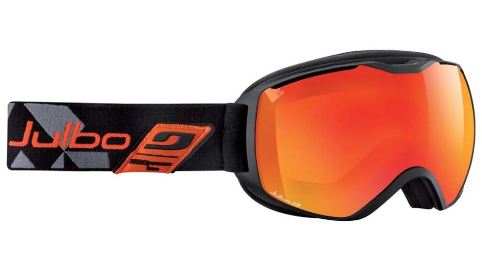 Julbo Quantum Goggles, Black/Orange w/Orange Cat 3 Double Spherical Lenses And A Multilayer Fire Flash Treatment 73712144
