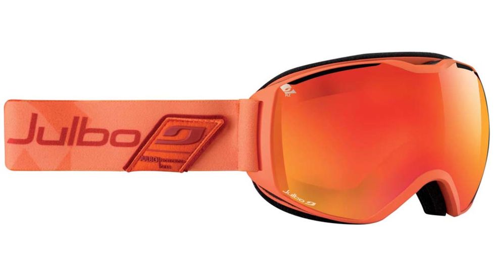 Julbo Quantum Goggles, Orange w/Orange Polarized Cat 3 Double Spherical Lenses And A Multilayer Fire Flash Treatment 73791784