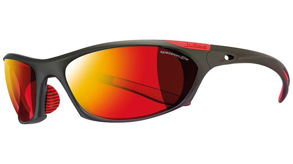 Julbo Race Speed Sunglasses - Matte Black/Red Spectron 3CF Lenses 2421114
