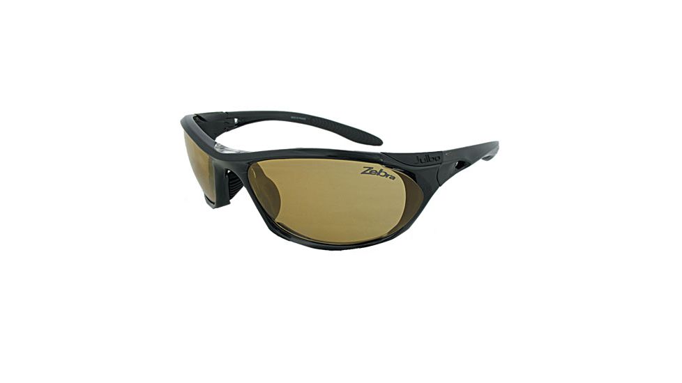 Julbo Race Speed Sunglasses - Shiny Black, Zebra Photochromic 2/4 Lenses