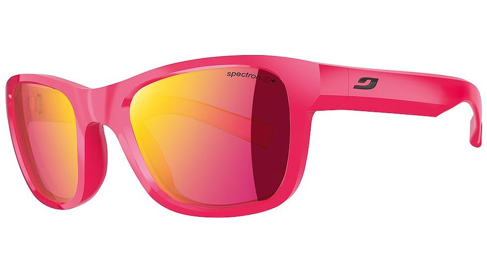 Julbo Reach L Bifocal Prescription Sunglasses, Shiny Rose Frame, Spectron 3+ W/ Pink Flash Lens-J4661118BI
