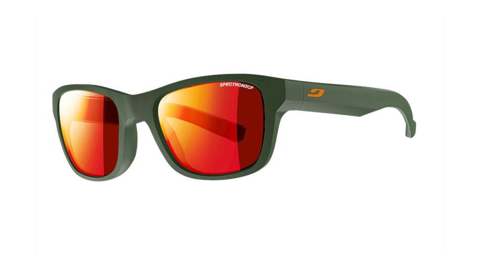 Julbo Reach Sunglasses with Spectron 3CF Lenses, Army, 6-10 Years J4641154