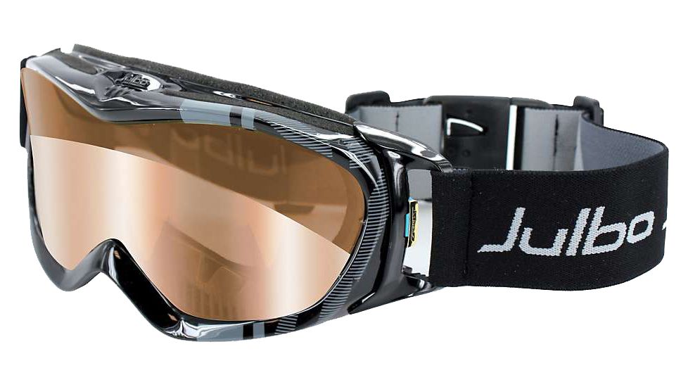 Julbo Revolution Goggles with Black Frame and Zebra Antifog Lens
