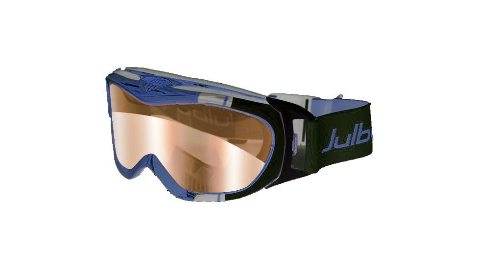 Julbo Revolution Ski Goggles - Black/Blue Frame, Camel Lens 71850141 