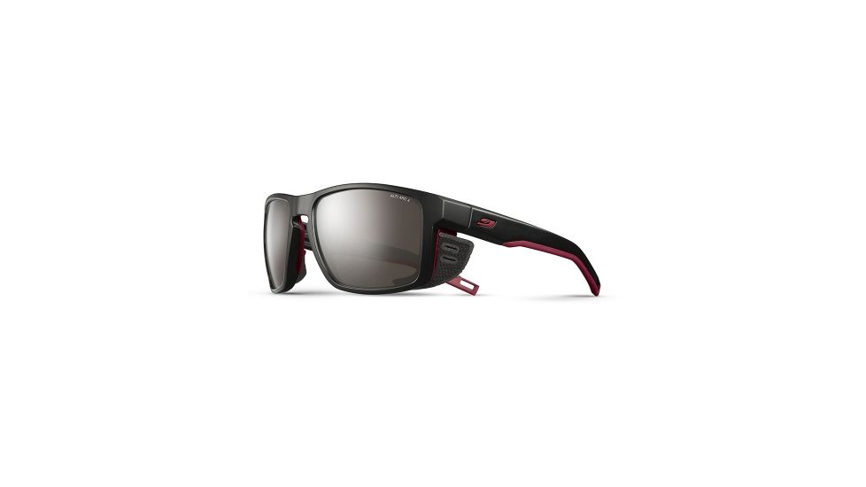 Julbo Shield Alti Arc 4 Sunglasses, Black/Red/Red J5066114