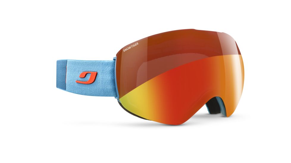 Julbo Skydome Goggles, Sky Blue/Orange, Snow Tiger Lens, J75673328