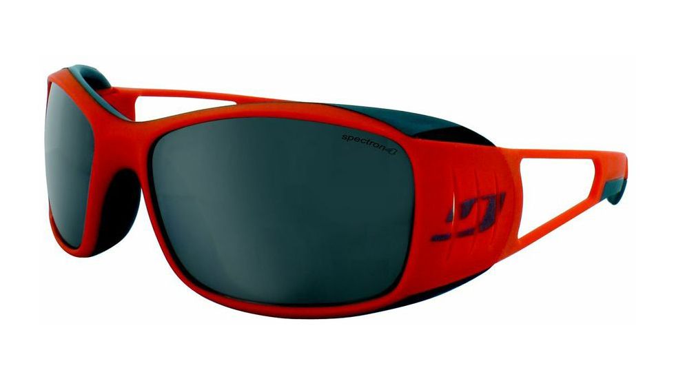 Julbo Tensing Sunglasses, Orange/Grey w/ Spectron 4 Lenses 4361278