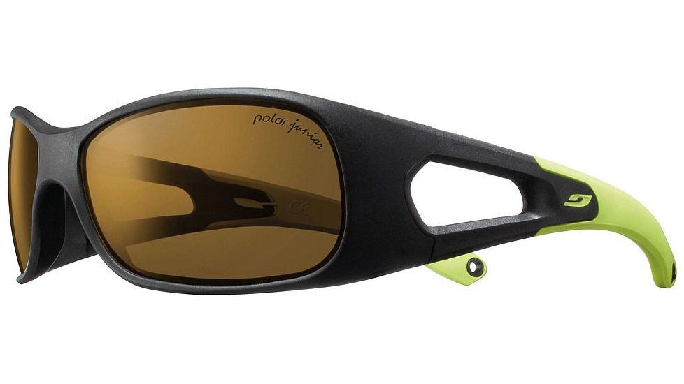 Julbo Trainer L Bifocal Prescription Sunglasses, Black / Green Frame, Polarized Kids Lens, Polarized-J4559214BI