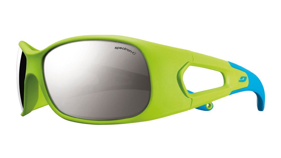 Julbo Trainer L Bifocal Prescription Sunglasses, Lime / Blue Frame, Spectron 3+ Lens-J4551216BI