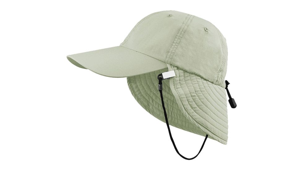 Juniper Uv Bucket Hat W/flap Khaki Osf J7221-KH