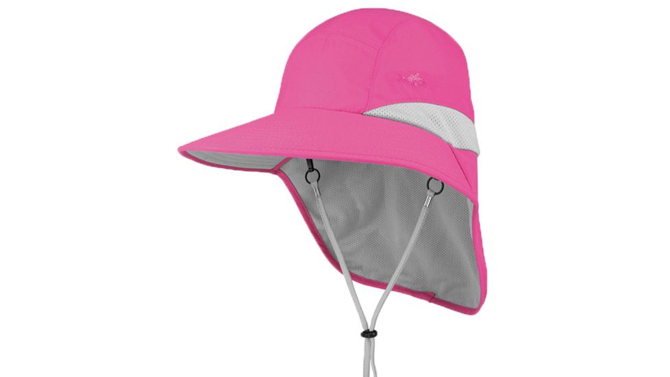 Juniper Uv Mf Large Bill Cap Fushia Os J7249-FUCHSIA