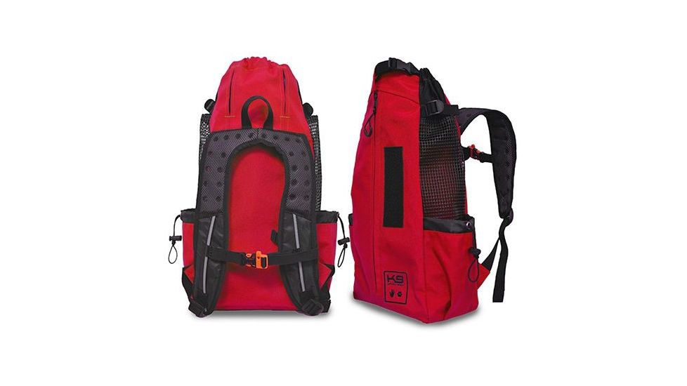 K9 Sport Sack Air Backpack Dog Carrier, LG, Red, Red, Large, Polyester, 30 Day Manufacturer Warranty, KSS-96483
