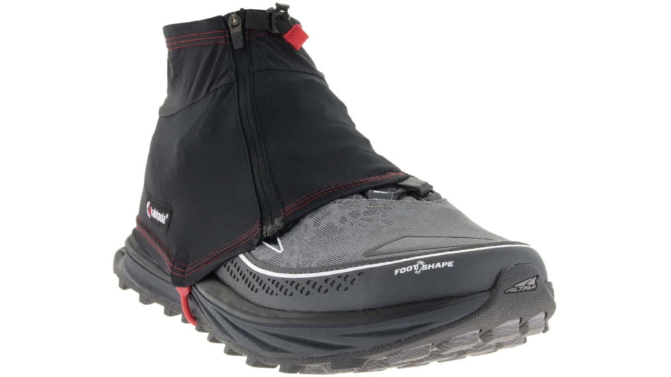 Kahtoola INSTA Gaiters Low, Black/Black, Small - Medium, KT07001