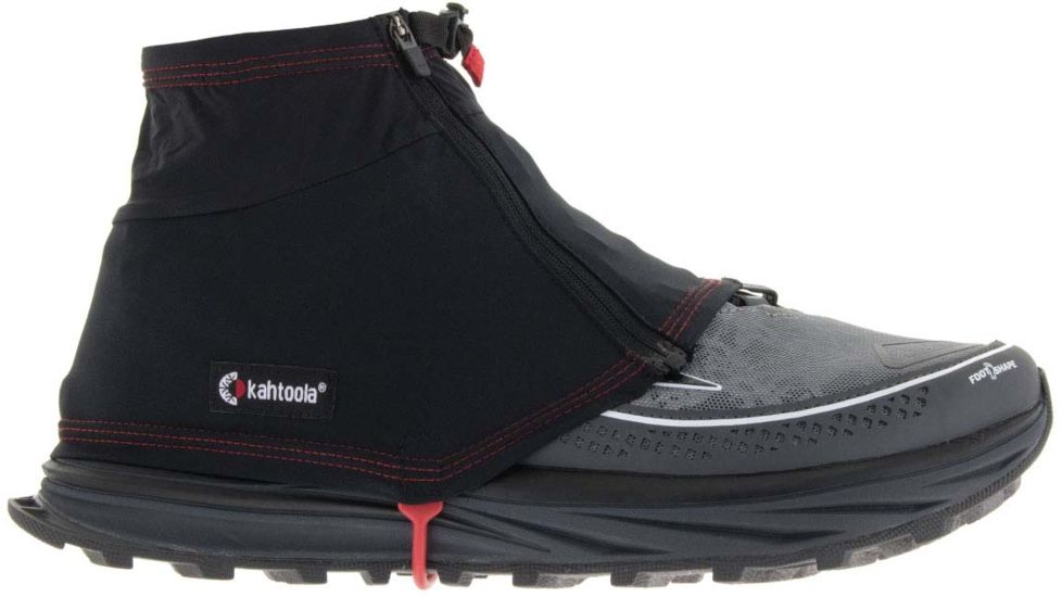 Kahtoola INSTA Gaiters Low, Black/Black, Small - Medium, KT07001