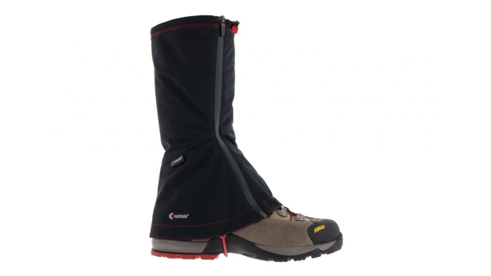 Kahtoola LEVA Gaiters GTX Tall, Dark Grey/Light Grey, Small, KT09007