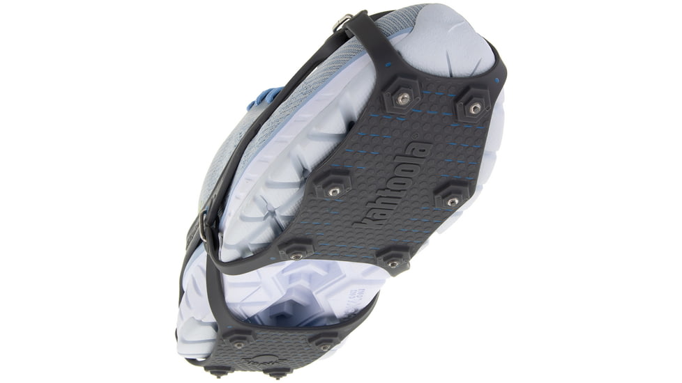 Kahtoola NANOspikes Footwear Traction, Charcoal, Large, KT05004
