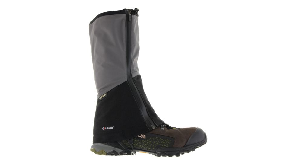 Kahtoola NAVA Gaiters GTX, Dark Gray/Black, Medium, KT08003