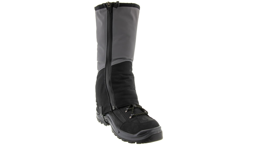 Kahtoola NAVA GTX Tall Gaiters, Grey/Black, Small, KT08007