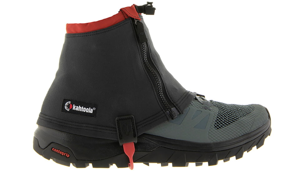 Kahtoola RENA Low Gaiters, Graphite, Large/Extra Large, KT11002