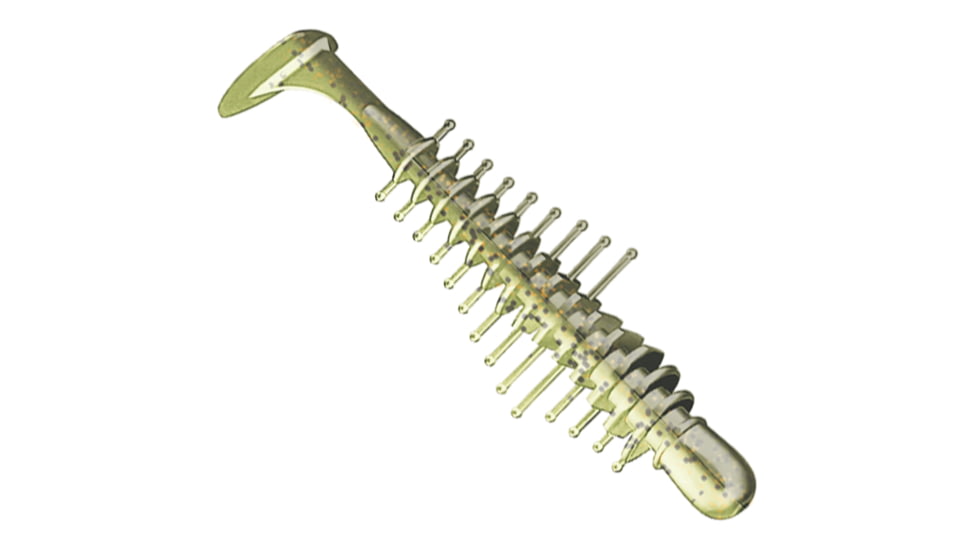 Kalin's 2.8&quot; Tickle Shad Golden Shad 8Pk, 28TS-721