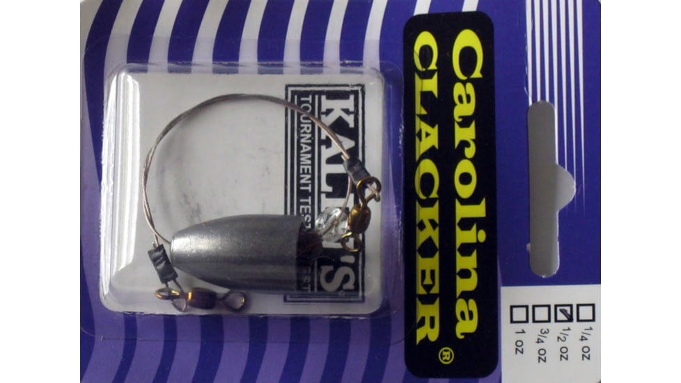 Kalins Fishing Carolina Clacker Rig, 1/2oz, CC12-1