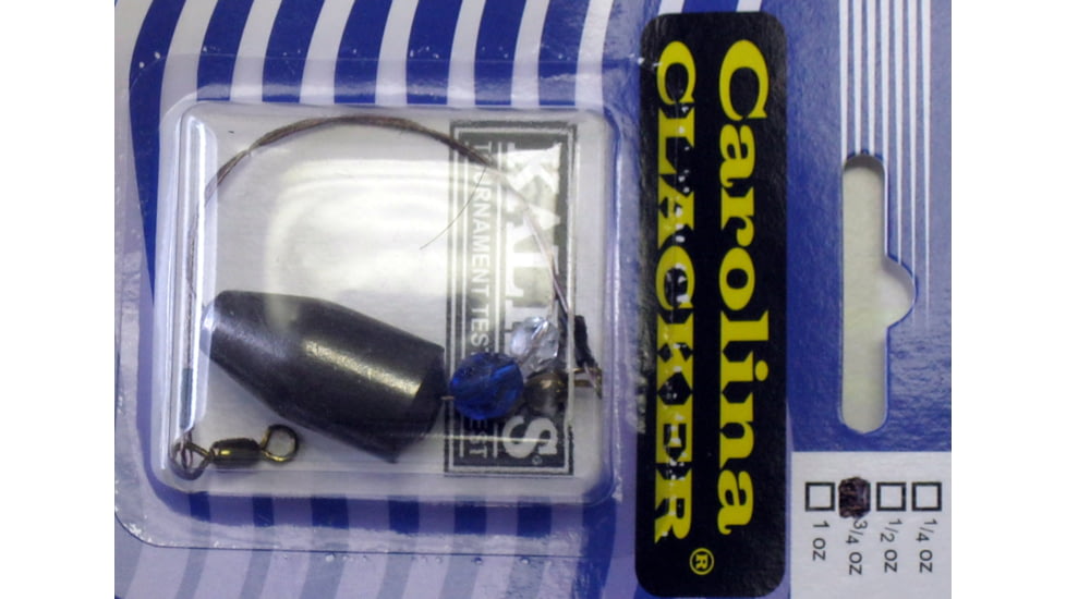 Kalins Fishing Carolina Clacker Rig, 3/4oz, CC34-1