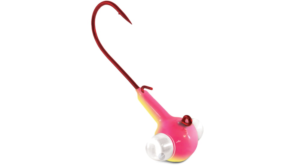 Kalins Fishing Kalin Google Eye Jig, 1/4oz, Clown, GE14-CLN