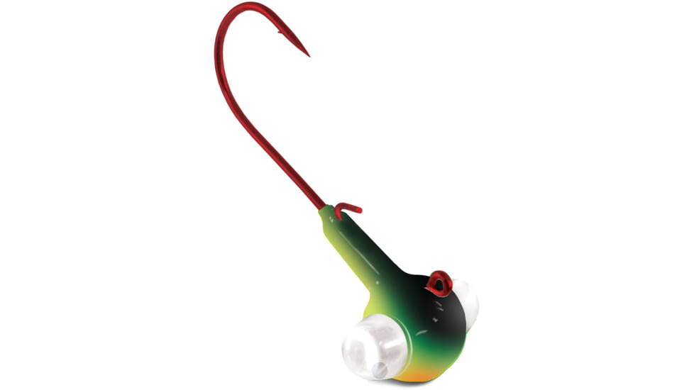 Kalins Fishing Kalin Google Eye Jig, 1/4oz, Firetiger, GE14-FT