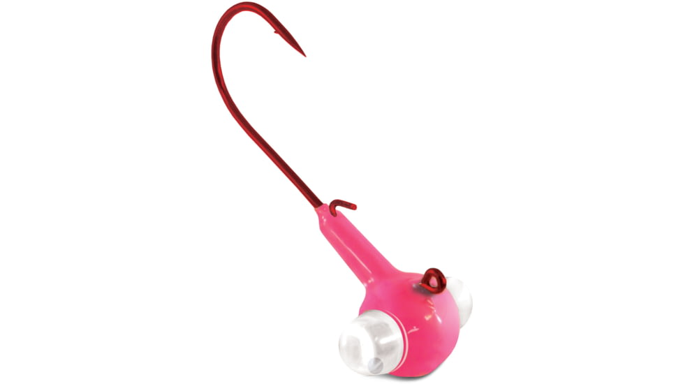 Kalins Fishing Kalin Google Eye Jig, 1/4oz, Pink, GE14-PK