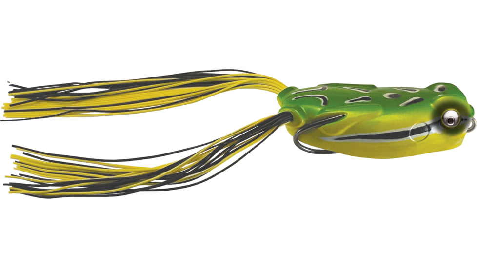 Kalin's Fishing Kalin Poppin' Rattlin' Google Eye Lily Stalker Soft Bait, 8, 2.5in, Skid Row, PGF65-SR