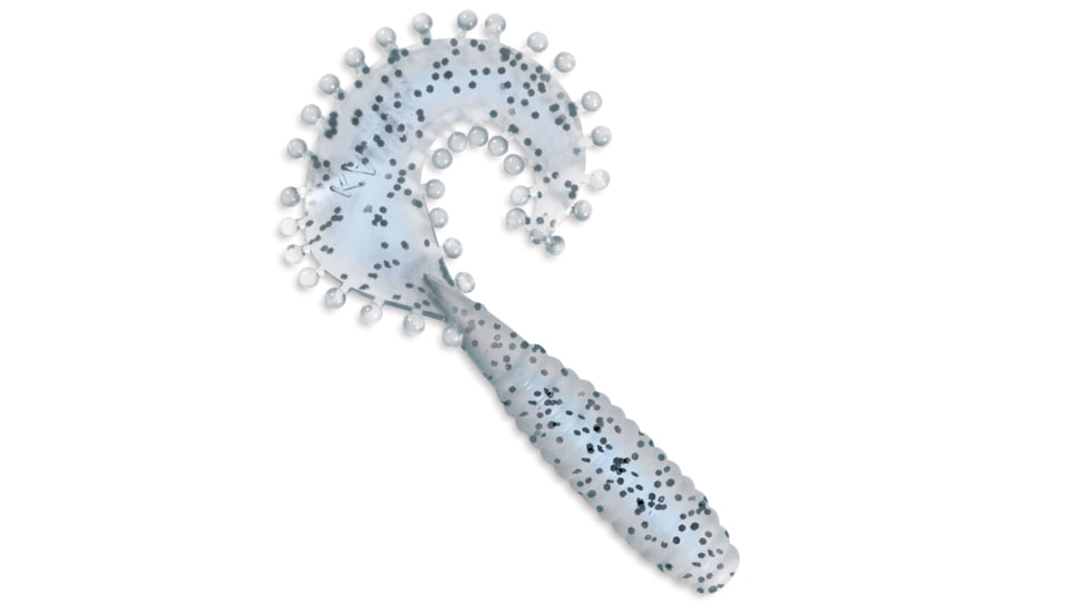 Kalin's Fishing Kalin Tickle Grub, 10, 5in, Blue Pearl/SaltPepper, 5T8-106