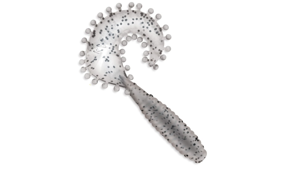 Kalin's Fishing Kalin Tickle Grub, 10, 5in, Smoke Salt &amp; Pepper, 5T8-415
