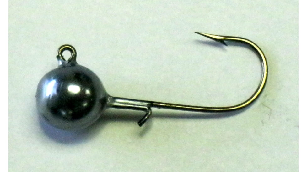 Kalins Fishing Kalin Triple Threat Crappie Jighead, 1/32oz, Sliver, 10/Pack, TJ10SL-132