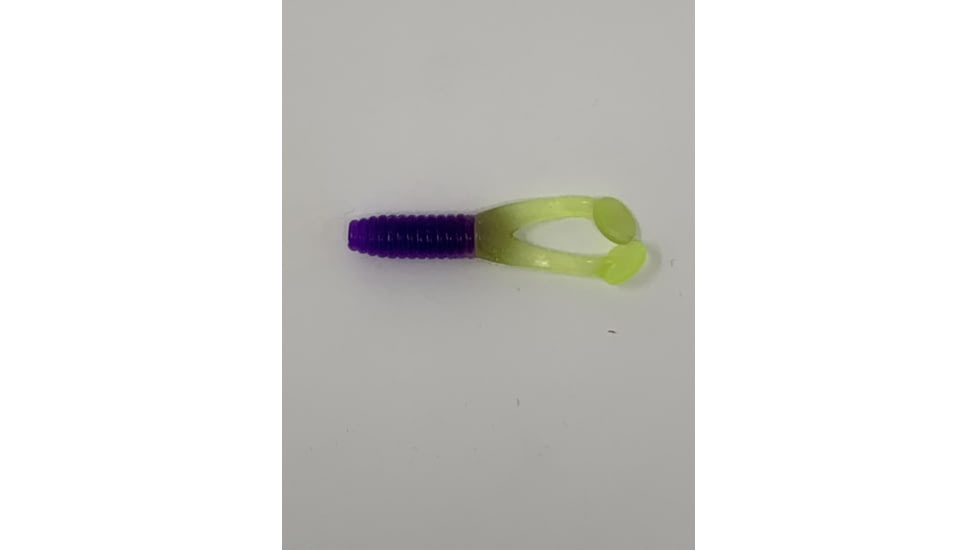 Kalin's Fishing Kalin Triple Threat Crappie Scrub TwinTail Soft Bait, 4, 1.75in, Popsicle, TSC10-819