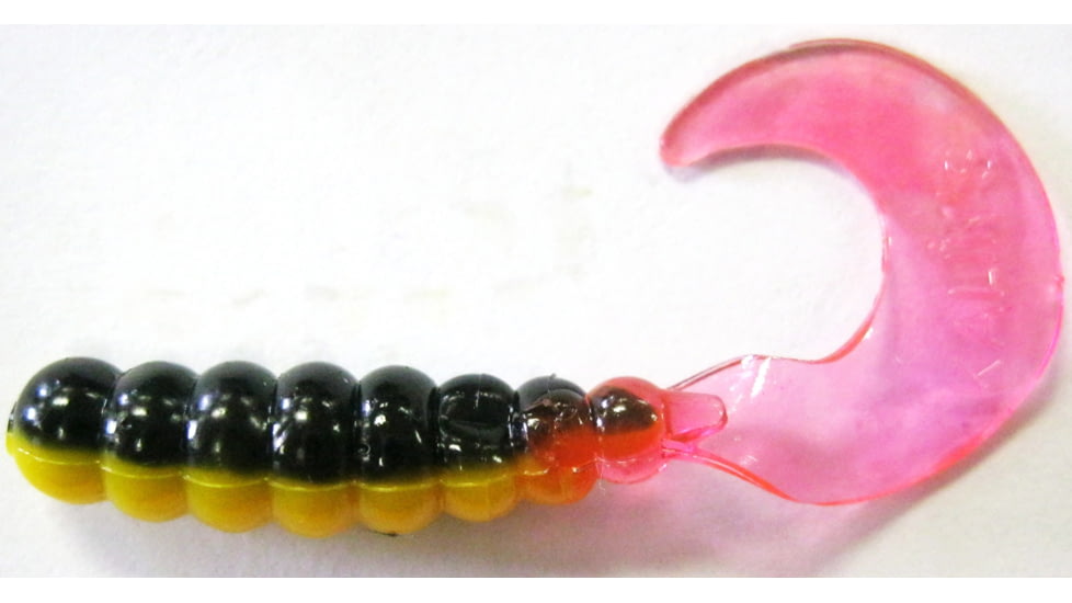 Kalin's Fishing Kalin Triple Threat Grub, 3, 2in, Bumble Bee, 2TG10-815