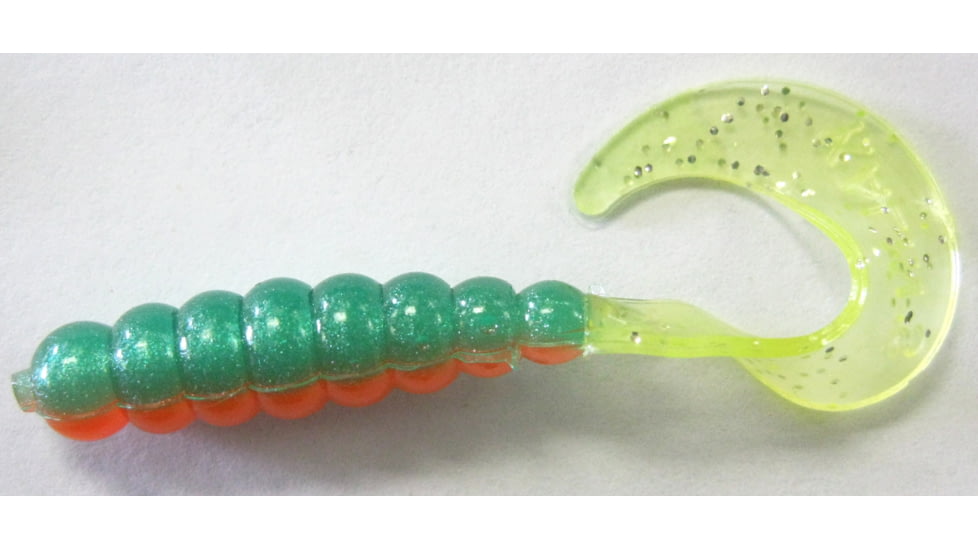 Kalin's Fishing Kalin Triple Threat Grub, 10, 2in, Wally World, 2TG10-846