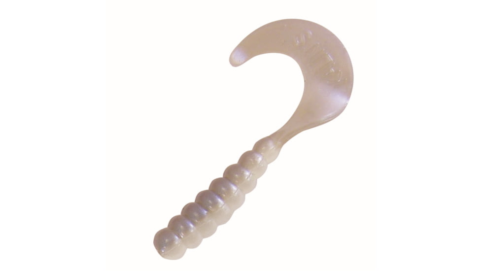 Kalin's Fishing Triple Threat Grub, 10, 2in, Albino Shad, 2TG10-885