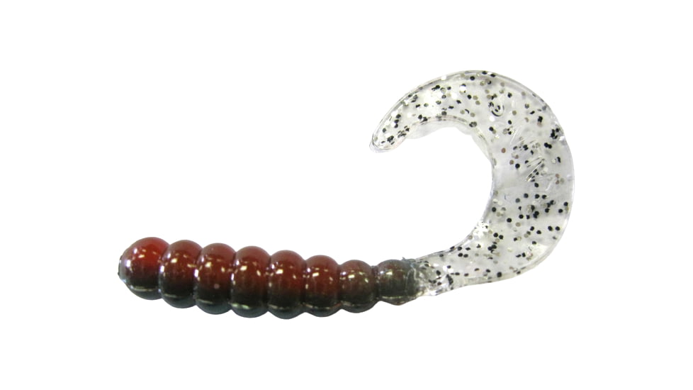 Kalin's Fishing Triple Threat Grub, 10, 2in, Bleeding Tennessee Shadhad, 2TG10-996