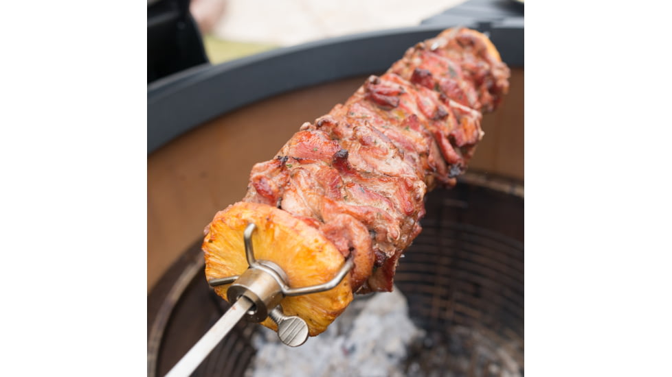 Kamado Joe Big Joe JoeTisserie Kit, Black, Large, BJ-TISSERIENA