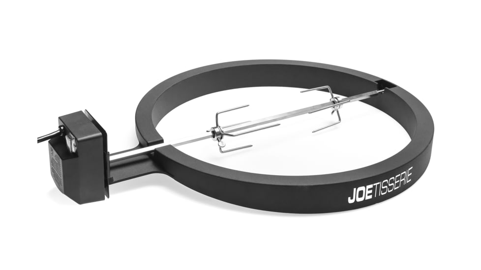 Kamado Joe Big Joe JoeTisserie Kit, Black, Large, BJ-TISSERIENA