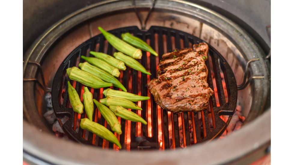 Kamado Joe Cast Sear Plate, Iron, Black, Small, KJ15090620