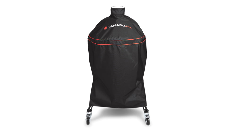 Kamado Joe Classic Joe Charcoal Grill Cover, Black, Medium, KJ-GC23BWFS