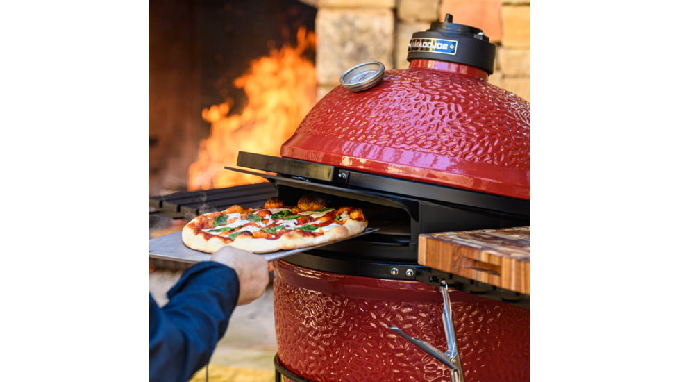 Kamado Joe DoJoe Classic Joe Pizza Cooking Surface, Black, Medium, KJ-DJ