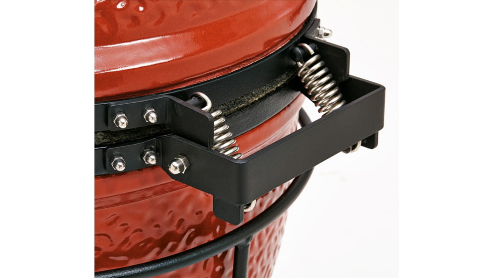 Kamado Joe Joe Jr. 13.5 inch Charcoal Grill, Red, Small, KJ13RH