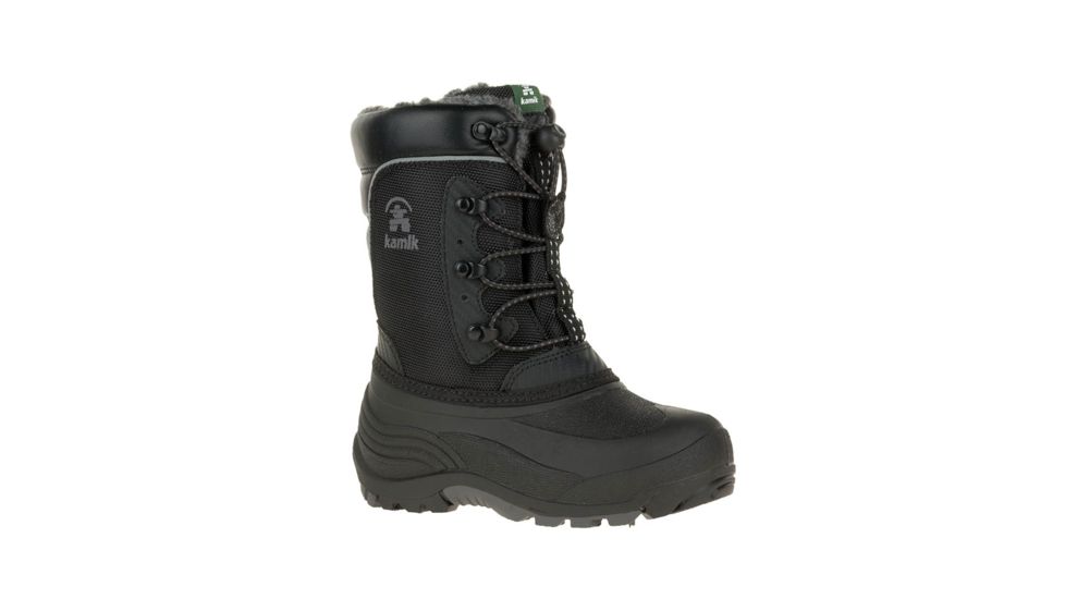 Kamik Luke Winter Boot - Child, Black, 1, NK4717S-BLK-1
