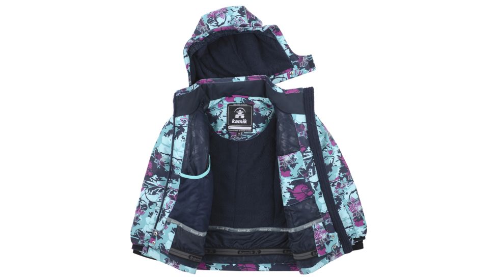 Kamik Maeve-Flora - Girls, Emerald, 7, V66879-EME-7YR-G