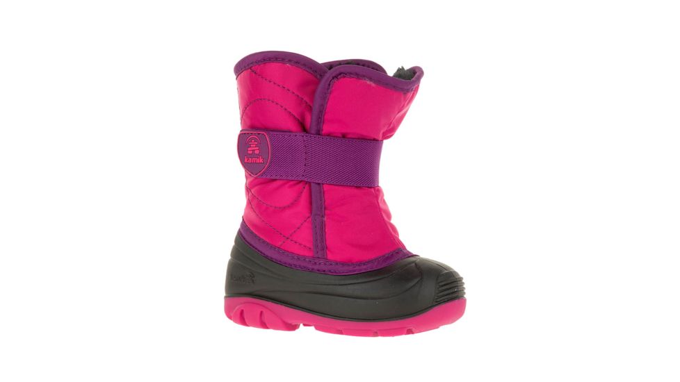 Kamik Snowbug 3 Boots - Girls, Bright Rose, 7, NK9082S-ROS-7