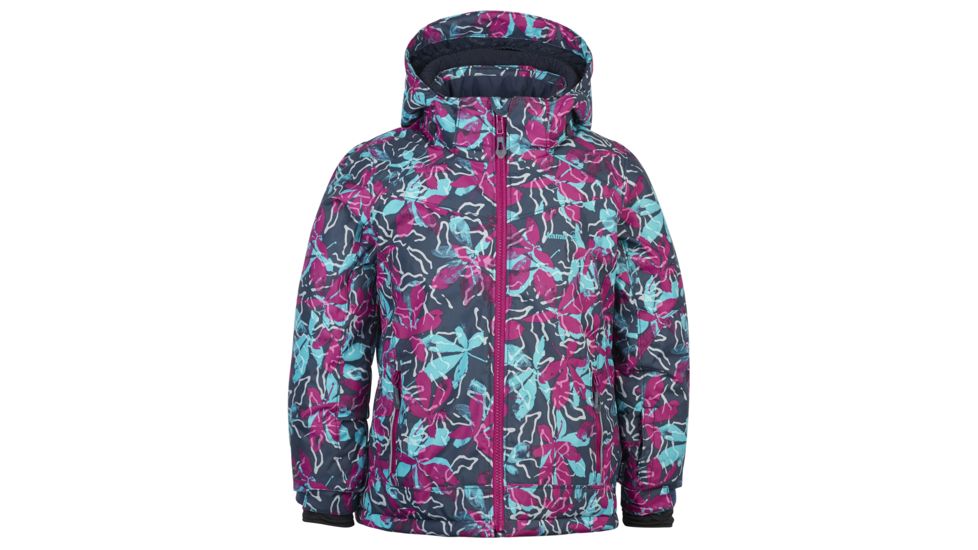 Kamik Tessie Posies - Girls, Charcoal Berry, 8, V66858-CBR-8YR-G