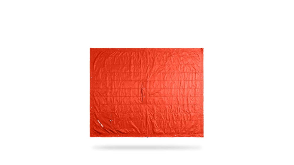 Kammok Field Blanket Jr., Kids, Microfleece, Ember Orange, field-blanket-jr