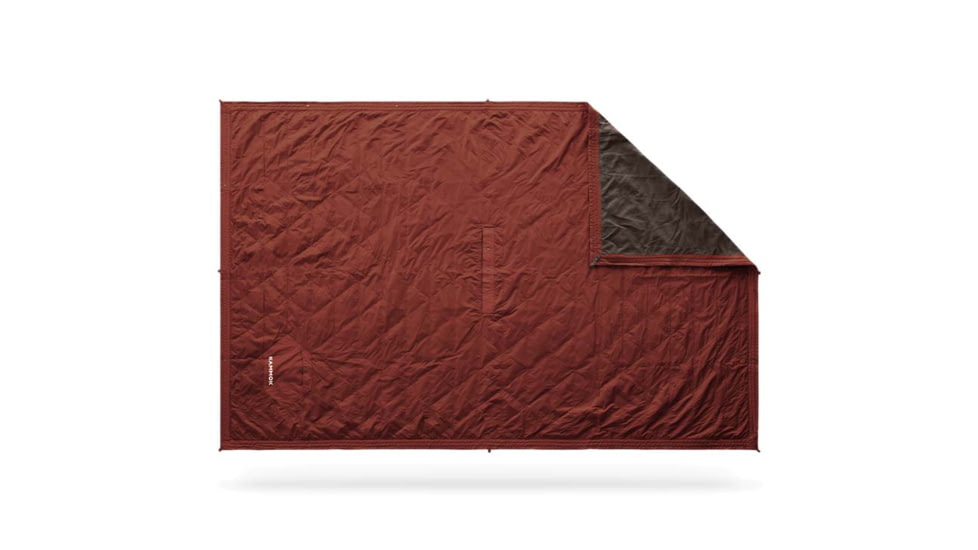 Kammok Field Blanket, Microfleece, Sierra Red, field-camping-blanket